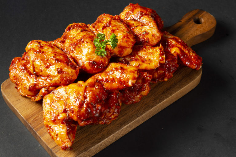 Award Winning Large Chicken Wings Fresh Food Courtyard